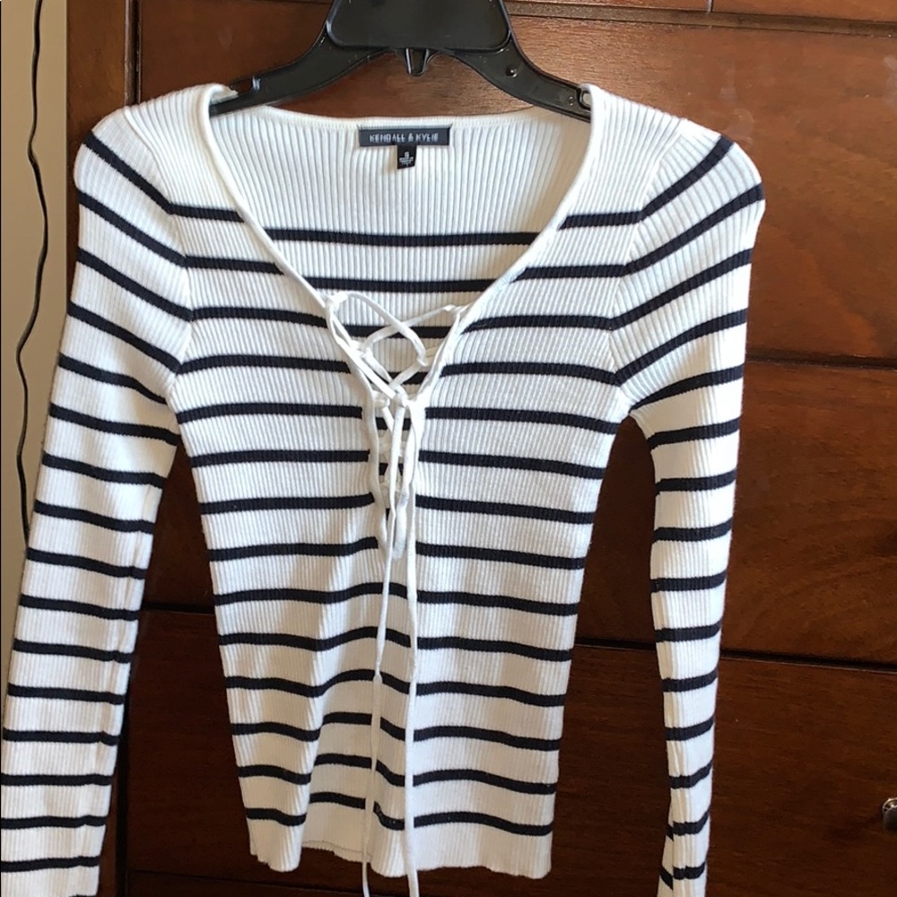 striped sweater